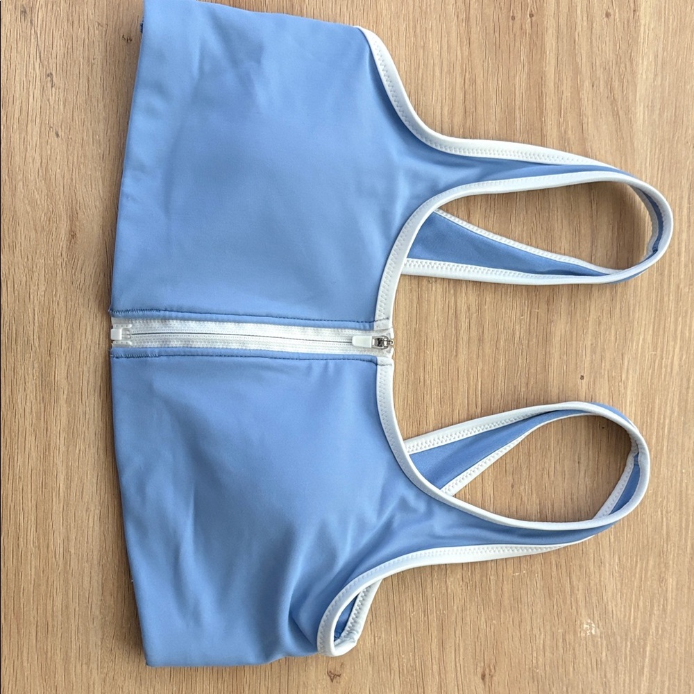 Light Blue Swim Top